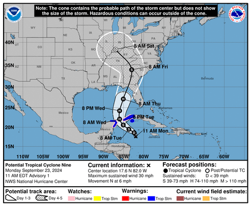 153941 5day cone with line and wind