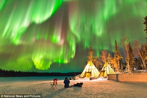 Aurora borealis